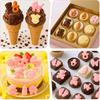2 PCS Baby Shower Chocolate Mold,Baby Feet Molds Silicone, Baby Onesie Baby Bottle Pacifier Baby Carriage Bear Mold Candy Chocolate Gummy Molds for