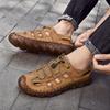 Summer Cool Men's Sandals Hollow Breathable Men's Casual Shoes Beach Shoes Outdoor Fishing Camping Shoes Travel Shoes Handmade