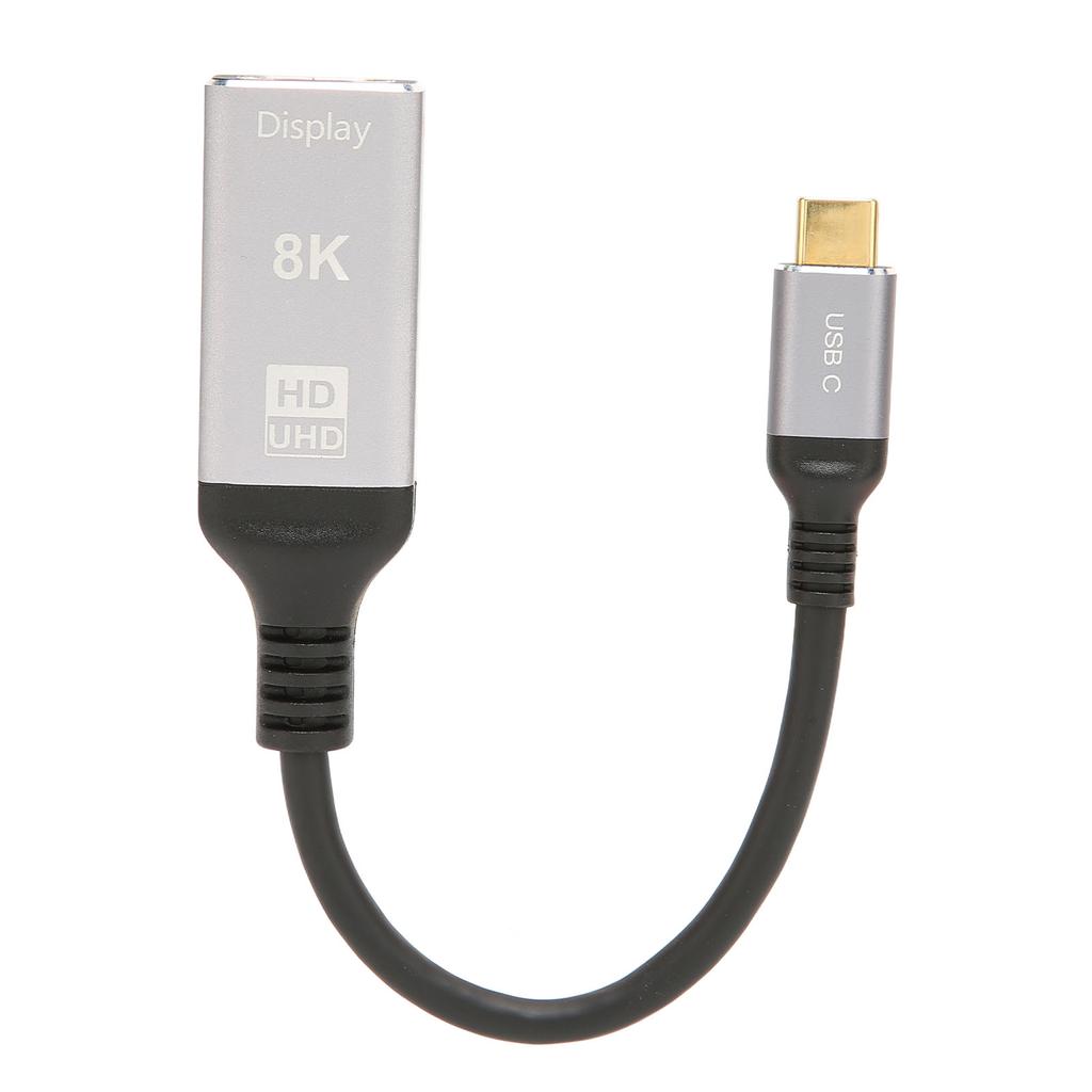 Адаптер USB C Male to HD Multimedia Interface Female Поддержка 8K at 60Hz 4K at 120Hz Поддержка HDR