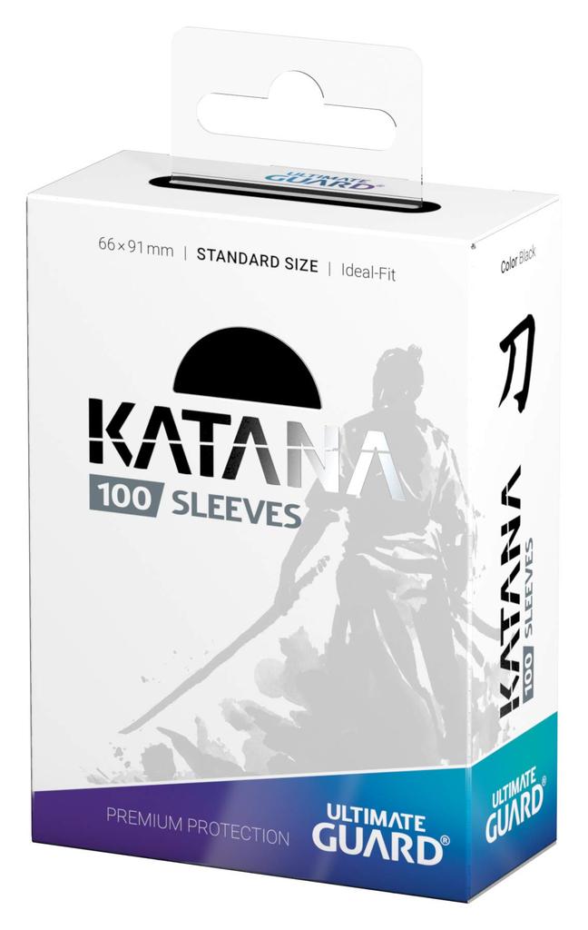Чехол Ultimate Guard Katana, стандартный размер, 100 карточек, черный