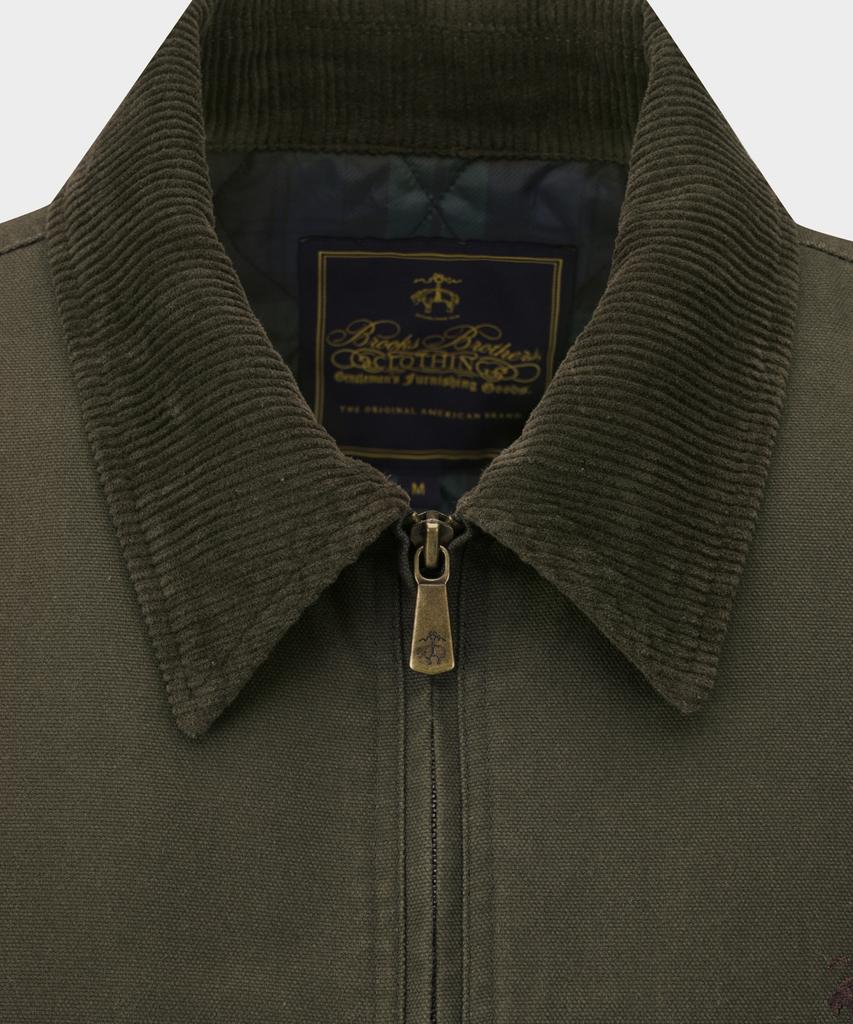 Brooks Brothers [Heritage] Washed Work Jacket (Khaki) (Bbopmhf306)