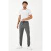 Men's Sweatpants, Skinny Leg, Elastic Waist, Back Pocket, Elastic Zipper, Compact Combed Cotton