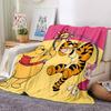 Piglet'S Adventure Friends Flannel Blanket Super Soft Warm Cozy Blanket For Sofa Bed Office Travel Allseason Home Decor Gift