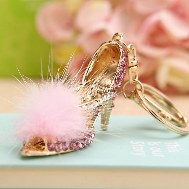 Diamante Bag Pendant Rhinestone Crystal Car Gift -lost Key Holder Sale Classics Bag Charm