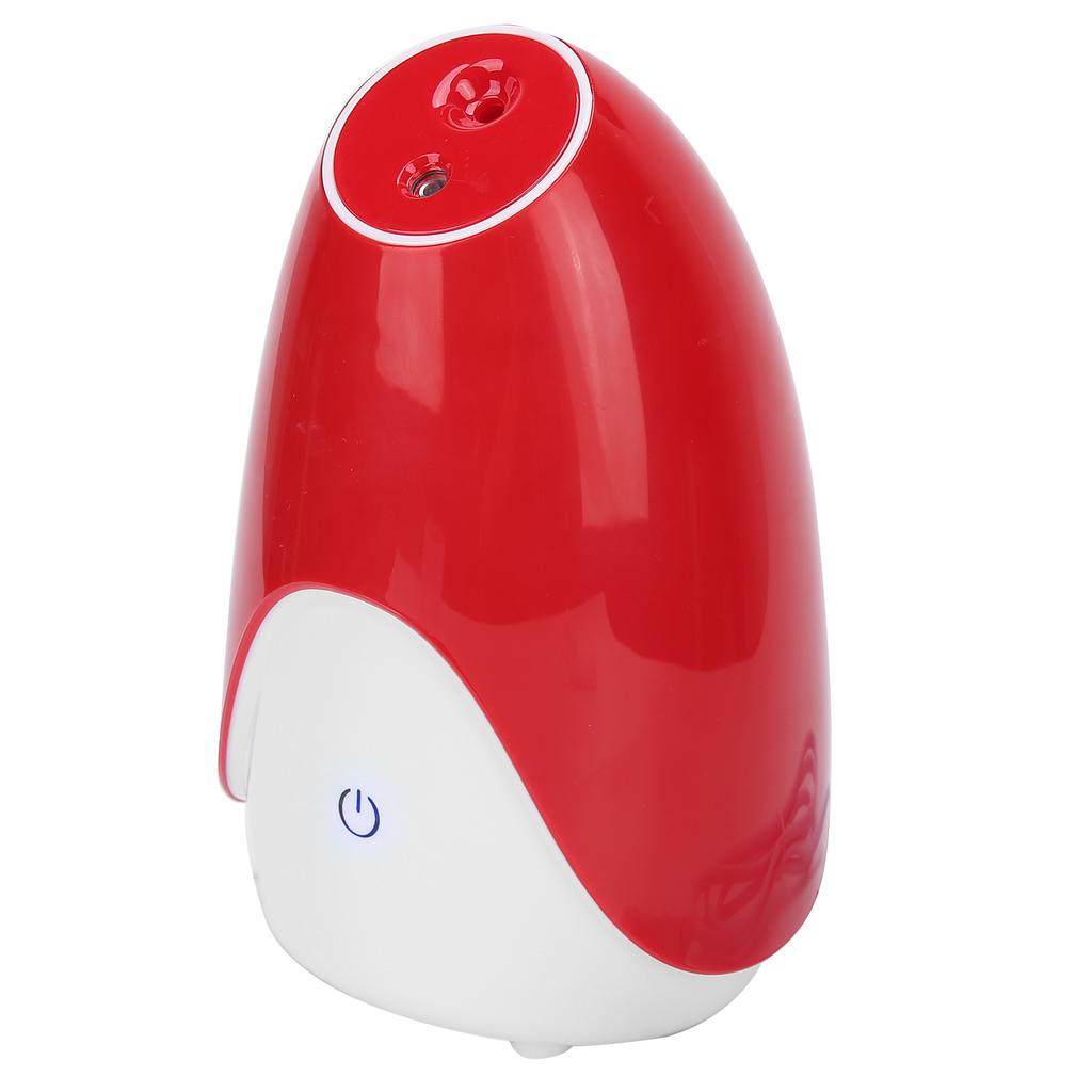 Hot Cold Mist Facial Steaming Machine Home Nano Spray Face Moisturizing Machine (Red) 220V Prise EU