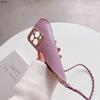 Чехол-кошелек на ремешке через плечо с покрытием для iPhone 17 Pro Max 17 Air 17Pro, мягкий ТПУ, защита объектива, противоударная задняя крышка