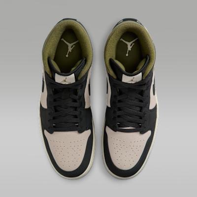 Jordan 1 Mid SE Off Noir Medium Olive