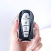 Автоматический бесключевой Для Geely Azkarra Fy11 Atlas Pro Tugella Новый Emgrand Gs X6 Suv Ec7 ТПУ Кожаный Чехол Брелок Чехол для Дистанционного Ключа Автомобиля