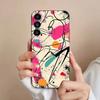 Красочный чехол с граффити для Samsung Galaxy S21 22 23 24 S25 Ultra PlusS20 FE S10 Plus Чехол Funda