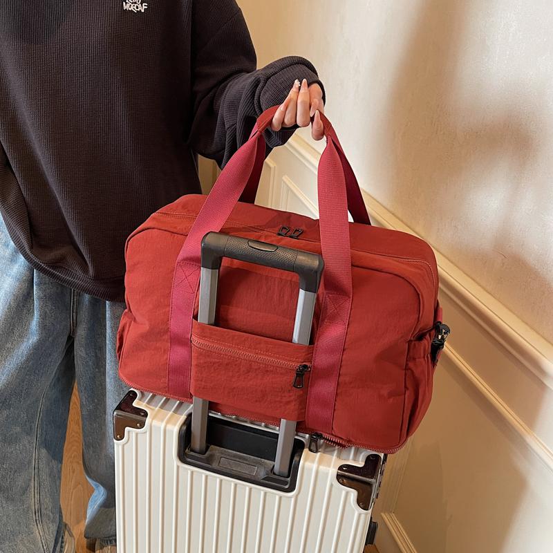 Dry and Wet Separate Sports Fitness Bag Women's Large Capacity Travel Bag Short Distance Luggage Storage Bag