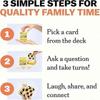 150 Conversation Starter Cards Family Edition for Family Gathering Party Travel