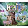 PLAYMOBIL - 70804 - Ayuma - Maisonnette suspendue en plastique multicolore avec accessoires et personnages