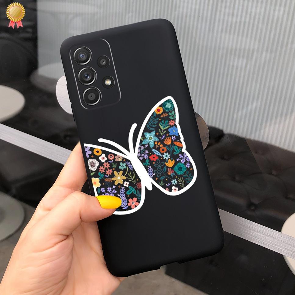 Чехол для Samsung Galaxy A23 5G Модный Милый Прозрачный Матовый Мужской Женский Мягкий ТПУ Силиконовый Чехлы для Телефона Для Samsung Galaxy A23 4G Fundas