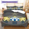 FC Luzern RugPattern Bedding Quilt Set Quilt Cover Pillowcase Home Decoration Birthday Gift (1 * duvet cover + 2 * pillowcase, without core)