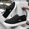 Summer Men Loafers Handmade Men's Canvas Shoes Breathable Casual Shoes Fashion Outdoor Sneakers Slip On Footwear Comfy Moccasins