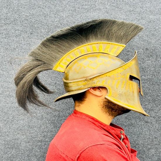 Medieval Knight Leonidas Helmet 300 Movie Greek Helmet Spartan Limited Edition Helmet, Halloween Costume