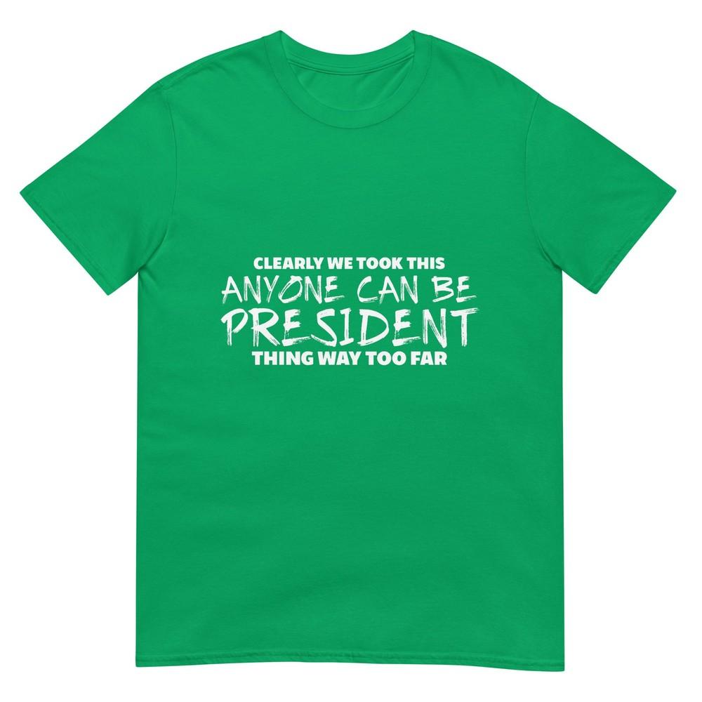 Funny Anti Trump Protest Wear TShirt