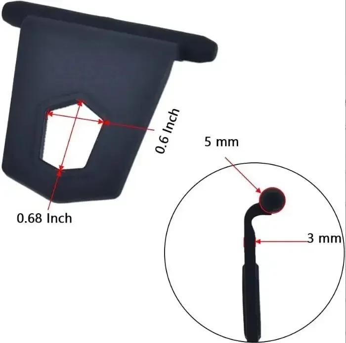 For Fiamma Awning Tie Down Kit Type S Black for F35 F45 F65 Caravan Motorhome Outdoor Camping Tool Automobiles Parts