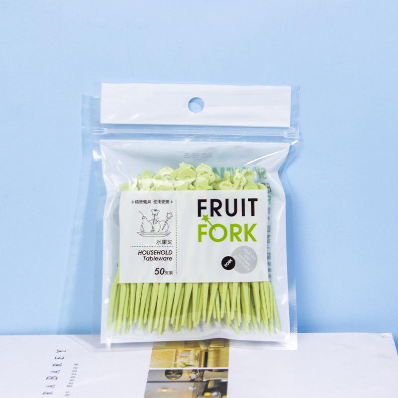 50 шт. мультяшные пластиковые вилки для фруктов зубочистки ланч-боксы для детей на день рождения закуски торт десерт выбор вилки