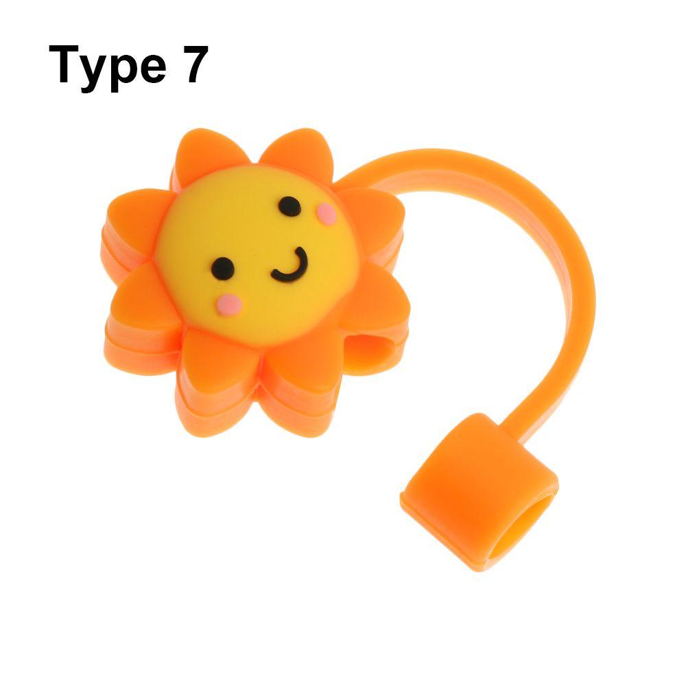 Новые брызгозащищенные многоразовые креативные силиконовые соломинки, пылезащитные колпачки для питья, наконечники для соломинок, аксессуары для чашек