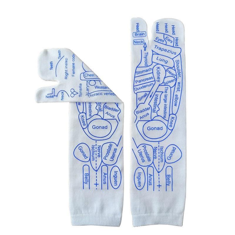 Professional Lightweight 20g Acupressure Foot Massager Socks-Reflexology Points Muscle Pain Relief Improved Blood Circulation