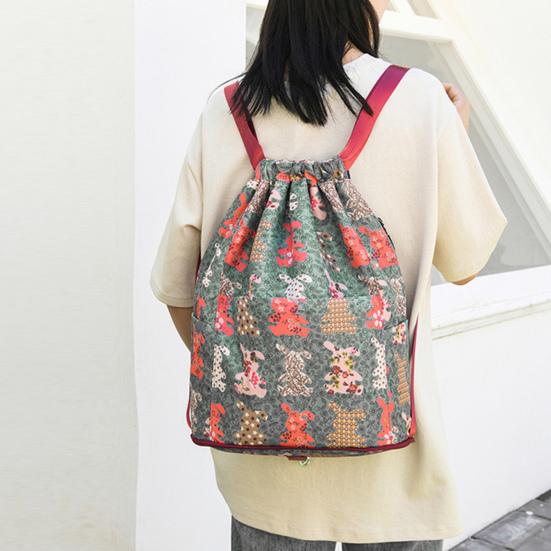 Водонепроницаемый складной рюкзак Yousheng на шнурке, устойчивый к истиранию, прочная универсальная дорожная сумка с несколькими карманами