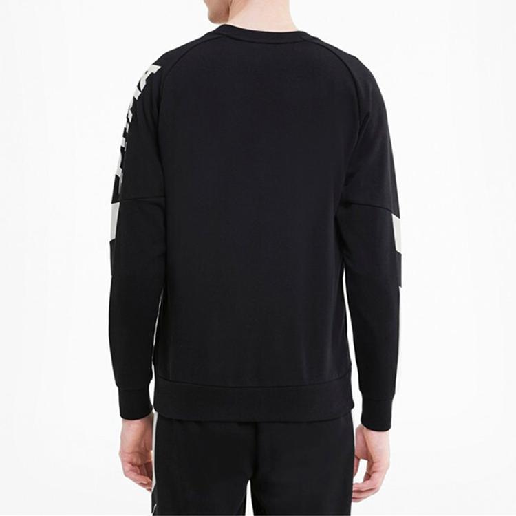 Puma Modern Sports Crew Sweatshirt Men Tops Black 585178-01