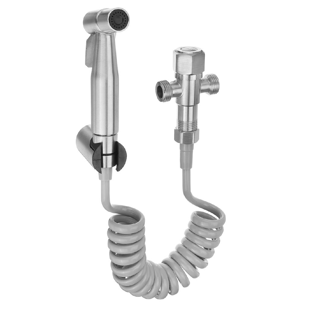 Ручной смеситель для биде, комплект для биде, распылители из нержавеющей стали, туалетный спрей для ванной комнаты, самоочищающаяся насадка для душа, унитаз