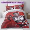 Kamen anime Characters Soft and Comfortable Duvet Cover, Children's Bedding Set Gift, Extra Large Size, Various Sizes Available