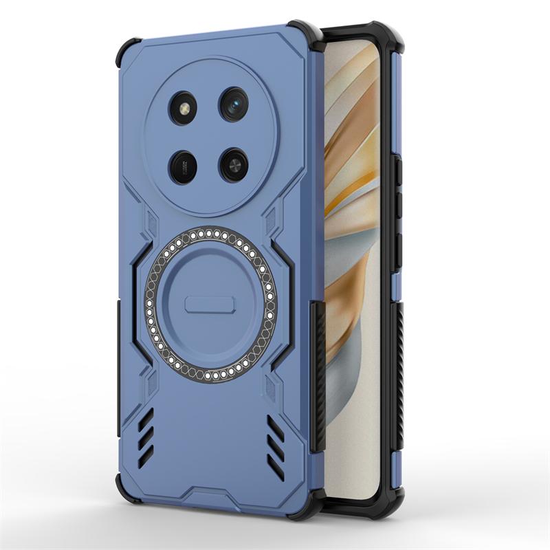 Чехол Armor Case For Honor Magic 7 Lite Магнитный адсорбционный чехол для беспроводной зарядки Honor Magic7 6 Lite Чехол For Honor Magic 7 Lite Чехол