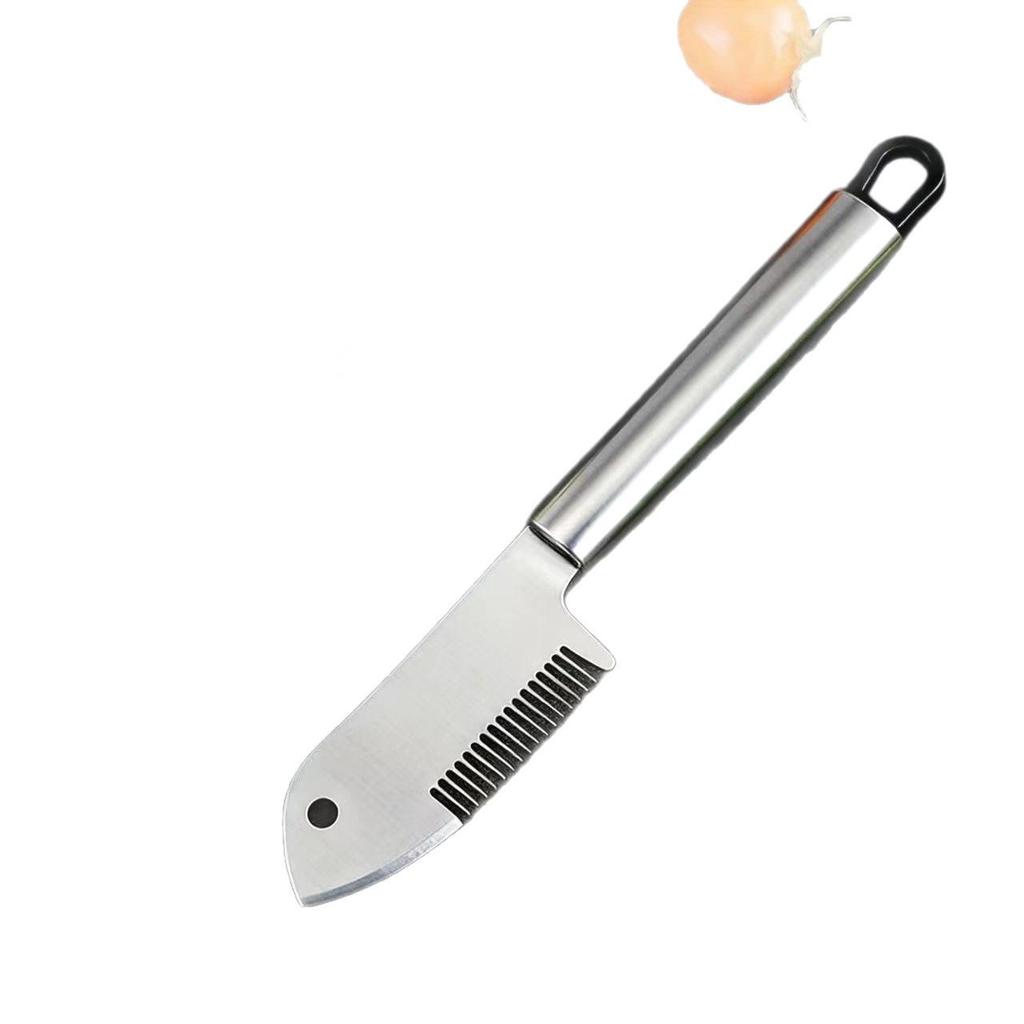Multi-functional Stainless Steel Scallion Cutter and Grater