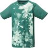 YONEX Short Sleeve Game Antique Green J140 Kids' Shirt, (648)