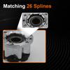 1 piece x Manual Wheel Locking Hubs For Toyota 4Runner T100 Hilux Pickup Toyota VAN B006 43509-35030 4350935030 zinc alloy