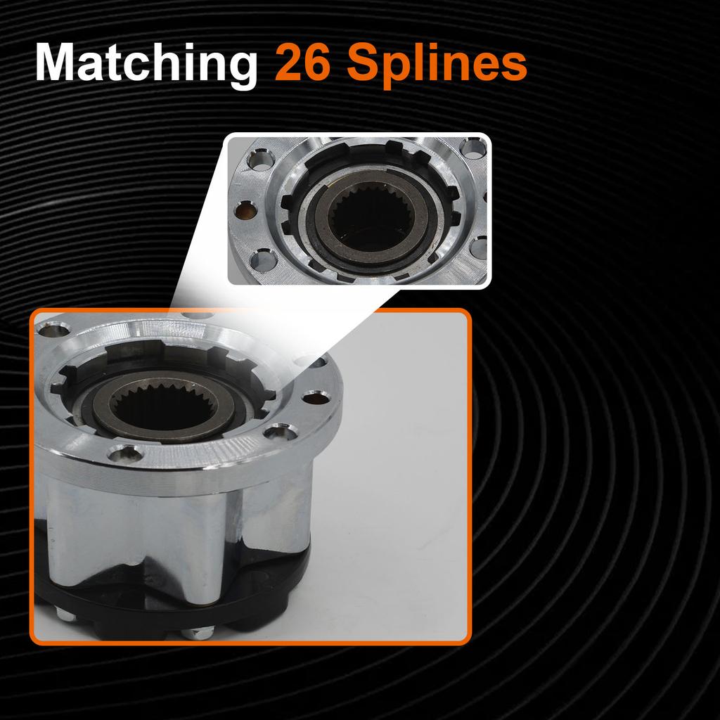 1 piece x Manual Wheel Locking Hubs For Toyota 4Runner T100 Hilux Pickup Toyota VAN B006 43509-35030 4350935030 zinc alloy