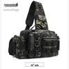 Camouflage Fishing Waist/Shoulder Bag with Rod Holder and Tackle Box