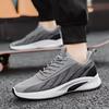 Fashion Men's Casual Running Shoes Breathable Sneakers Male Knit Non Slip Tennis Shoes Lace-up Men Shoes Comfortable Walking Shoe Tenis