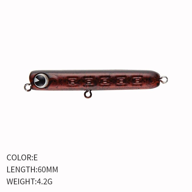 4,8 г 60 мм рыболовные приманки-карандаш Mini Pesca для щуки, форели, джеркбейты, воблеры, японские рыболовные снасти, японская тонущая искусственная приманка YSL