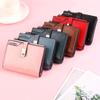 Mini Short Wallet, Multi-functional Multi Card Money Clip Document Bag, Tri-fold Card Bag, Fashion Versatile Zipper Coin Purse