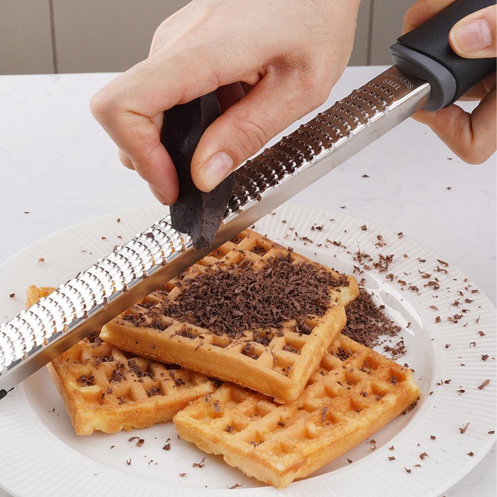Manual Cheese Grater, 304 Stainless Steel Multifunctional Chocolate Cheese Grater, Lemon Ginger Grater