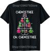 О, Химическая Ёлка Chemistree Химическая Рождественская Ёлка Химия Рождество Футболки Мужские Женские Хлопок Юмор Уличная Одежда Короткий Рукав Унисекс Одежда