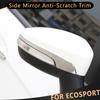 2Pcs Chrome Car Rearview Mirror Side Mirror Anti-Scratch Trim Sticker Cover Strip for Ford Ecosport 2013 -
