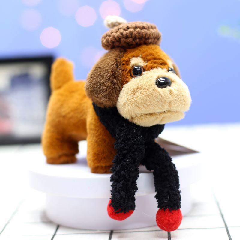 Пабес Плюшевая кукла Такса Брелок Подвеска на сумку Нишевая кукла Собака Такса Кошелек для монет Аксессуары