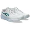 Asics GEL RESOLUTION X Abrasion Resistant Low Top Tennis Shoes Men's White Sneakers 1041A481-102