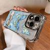 Butterfly Bracket Suitable for Apple 15 Promax Mobile Phone Case 14 Electroplated Anti-fall 13 Transparent 16 Silicone 11