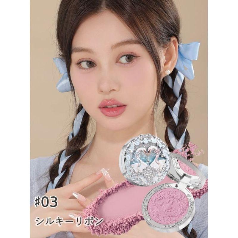 Flower Knows - Бархатный румяна Swan Ballet - #03 Silky Ribbon