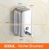 Liquid Soap Dispensers 1000ml Stainless Steel Touch Soap Dispenser Square Bathroom Kitchen Dispenser For Liquid Soap WF-18021