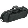 Kikutani Lightweight Trumpet Case, Compatible with Backpacks, Tweed Fabric, TR-Tweed, Gray