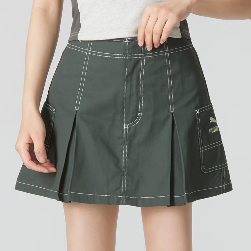 PUMA SS24 Casual Short Skirts Women's Green 626864-80