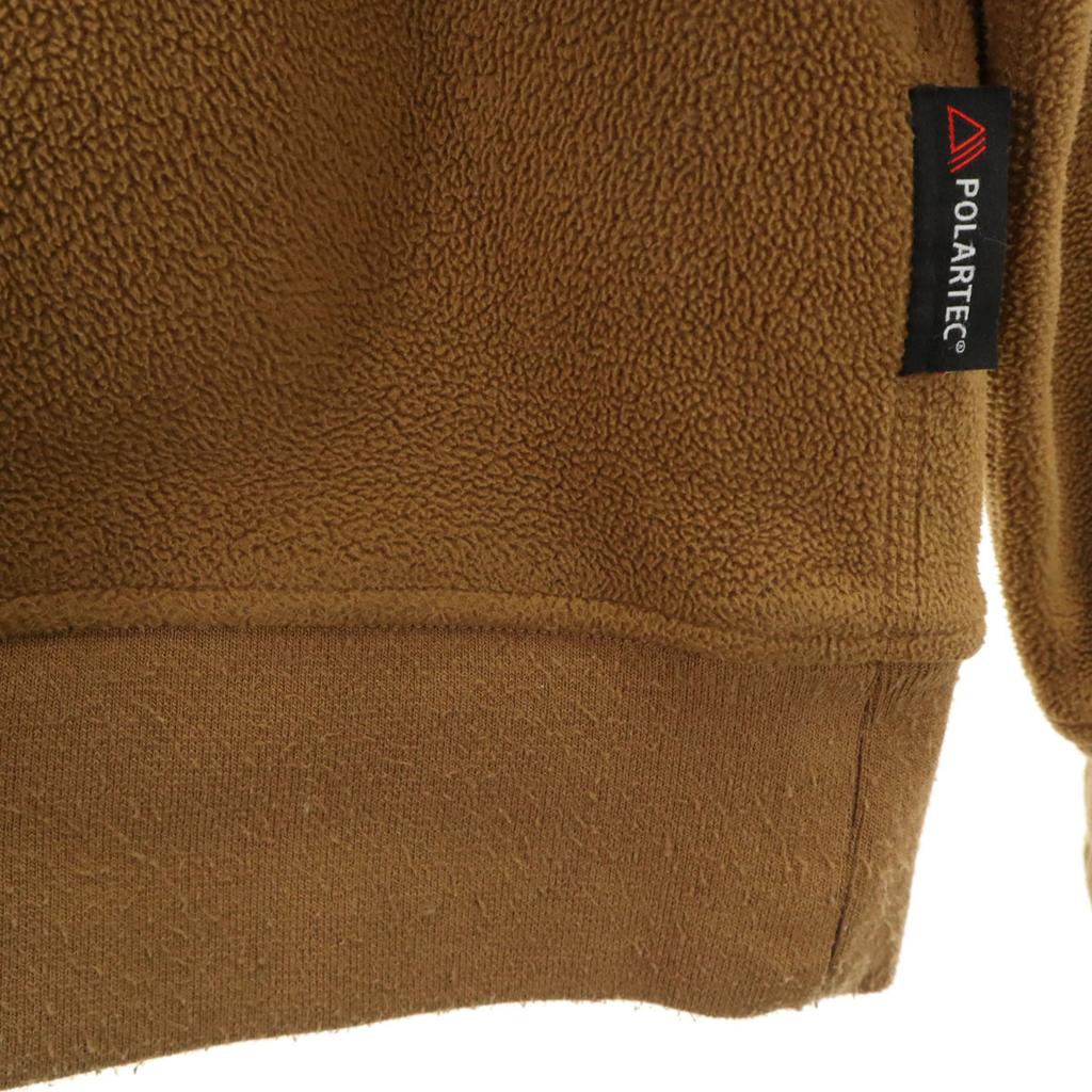 A Bathing Ape Мужской тренировочный топ с длинным рукавом S, коричневый, Polartec, б/у