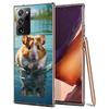Чехол для телефона с хомяками в шляпах и ушами для Samsung A55 A35 A25 A15 A07 A05S A16 A17 A26 A36 A37 A56 A57 Galaxy Note 20 10 A50S